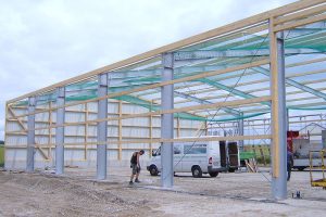 Einnetzen im Gewerbebau
